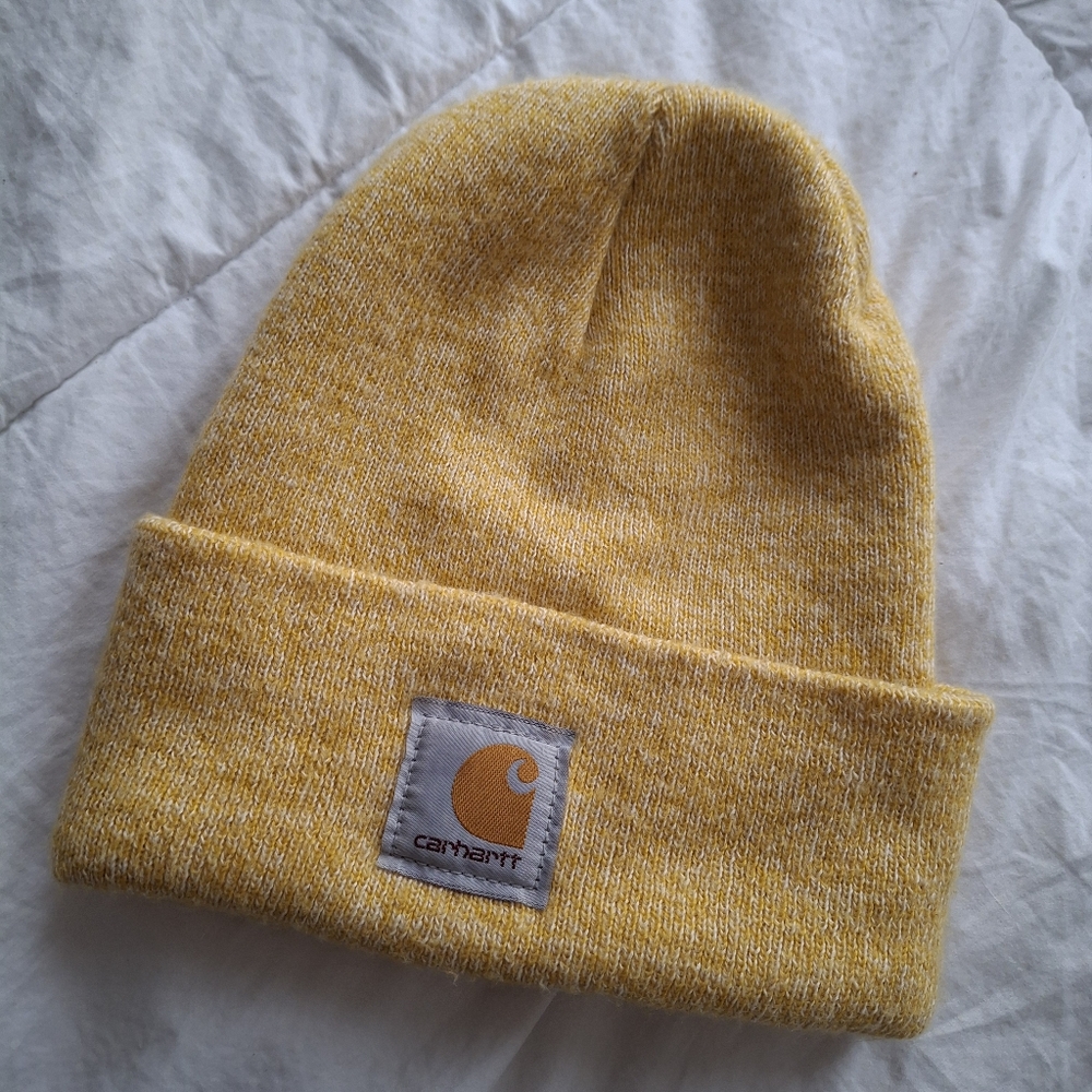 Carhartt Cuffed Knit Beanie Yellow